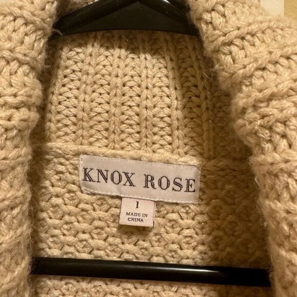 Knox Rose Long Cardigan w/ Belt Size 1X - Picture 4 of 7